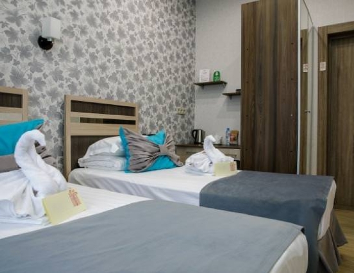 Номер стандарт эконом с 2 односпальными кроватями (с пансионом) - Санаторий «Рассвет» Бердск