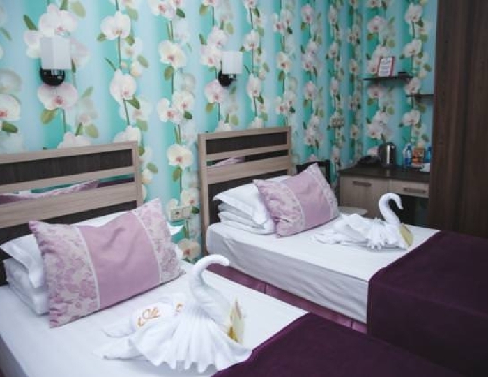 Номер стандарт эконом с 2 односпальными кроватями (с пансионом) - Санаторий «Рассвет» Бердск