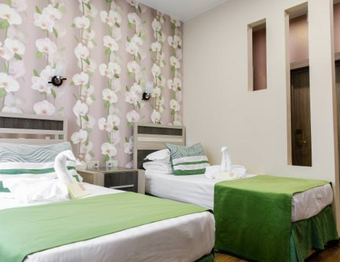 Номер улучшенный с 2 односпальными кроватями (с пансионом) - Санаторий «Рассвет» Бердск