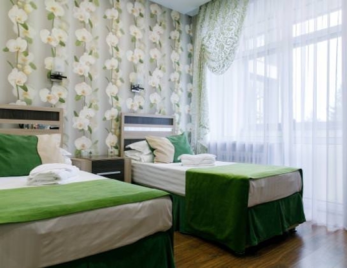 Номер улучшенный с 2 односпальными кроватями (с пансионом) - Санаторий «Рассвет» Бердск