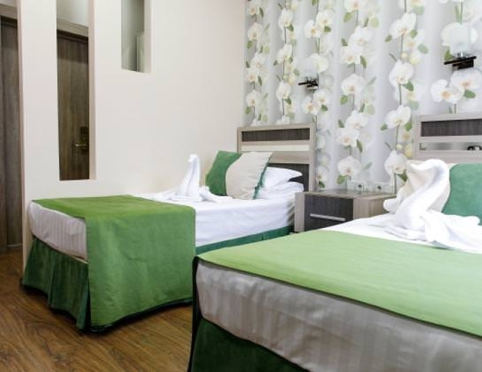 Номер улучшенный с 2 односпальными кроватями (с пансионом) - Санаторий «Рассвет» Бердск