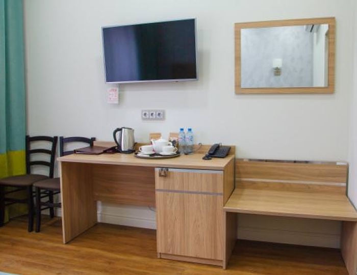 Номер улучшенный с 1 двуспальной кроватью (с пансионом) - Санаторий «Рассвет» Бердск