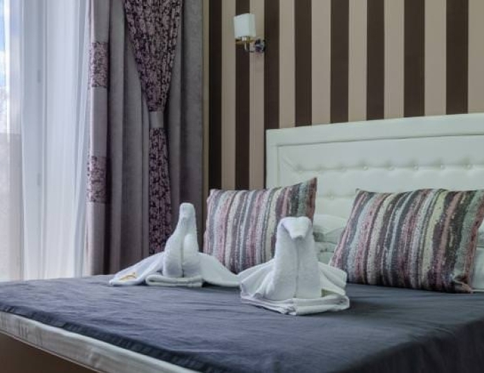 Номер улучшенный с 1 двуспальной кроватью (с пансионом) - Санаторий «Рассвет» Бердск